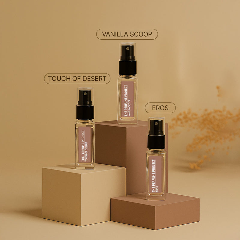 Best Seller Combo (Vanilla Scoop, Eros, Touch of Desert)