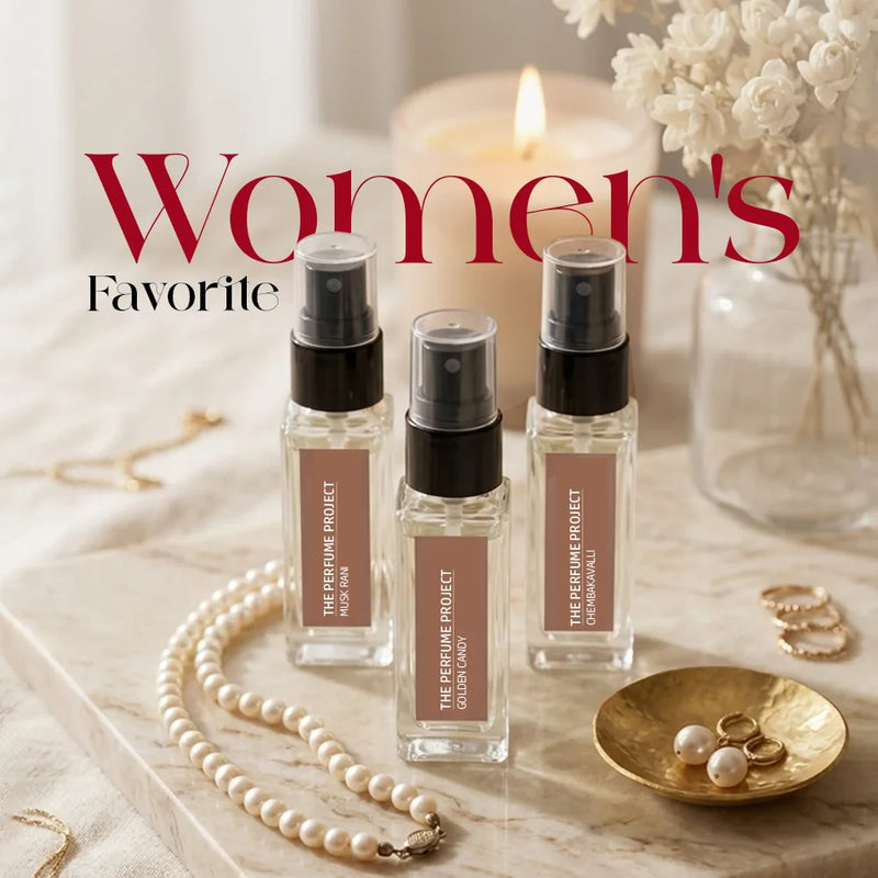 Women’s Combo (Musk Rani, Chembakavalli, Golden Candy)