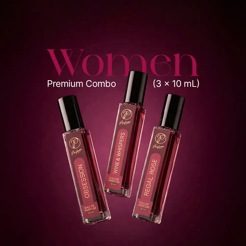 Premium Combo - Women (3x10mL)